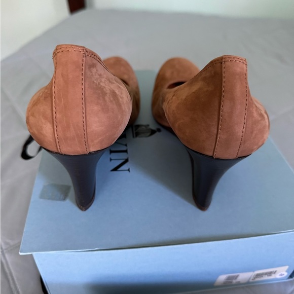 Lanvin Ballerina Wedge Nubuck Calfskin size 42 - Picture 2 of 15